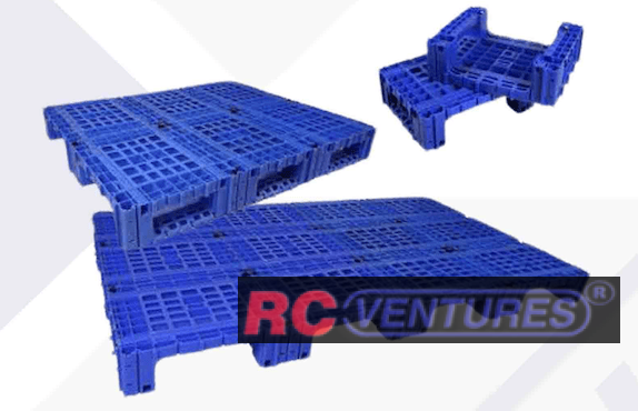 Modular Engine Pallet Roto Moulded & Injection Moulded Pallets for Storage & Transport