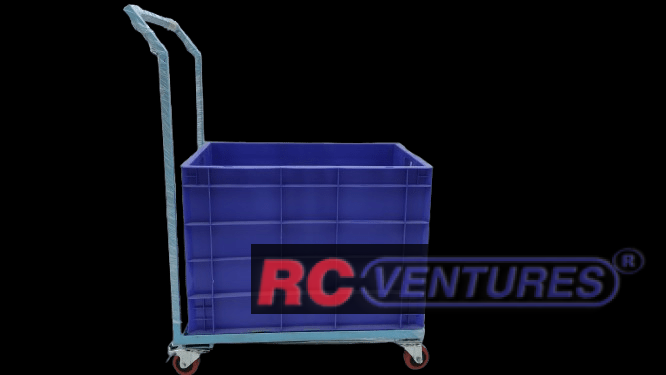 Trolley for small crates